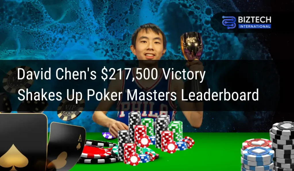 21-Year-Old David Chen Triumphs at 2024 Poker Masters Event #5