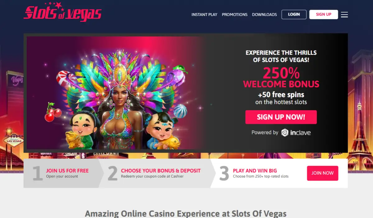 Slots of Vegas Mastercard Casino