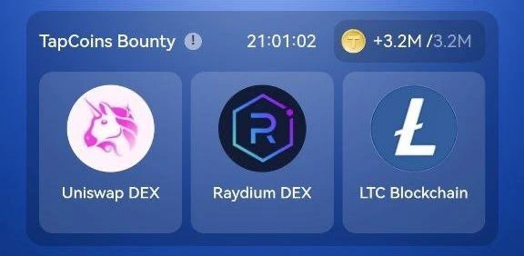 TapCoins Daily Bounty Cards For September 6