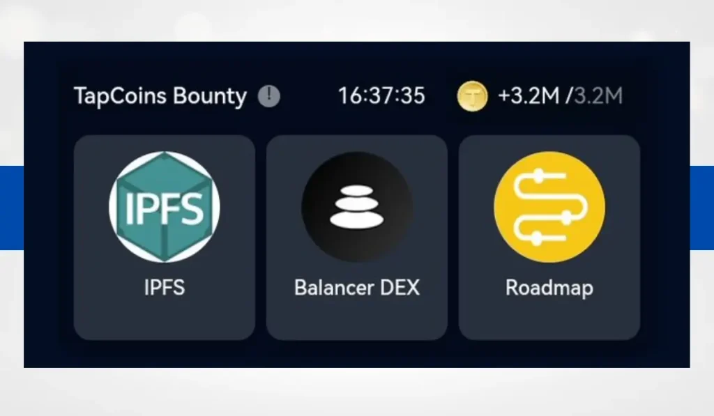 TapCoins Daily Bounty Cards For September 03