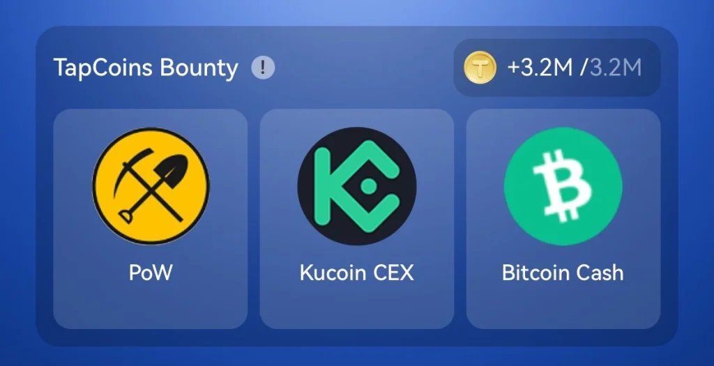 TapCoins Daily Bounty Cards September 17, 2024